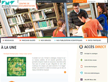 Tablet Screenshot of doc.mines-albi.fr